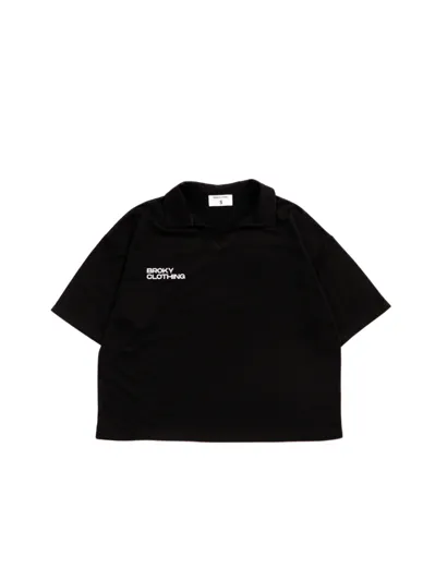 BC Structured Polo Tee Black