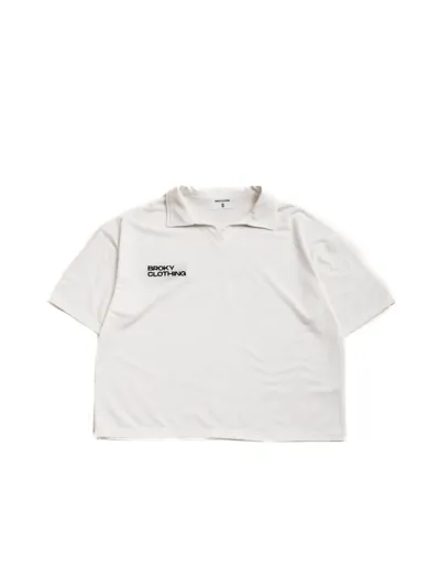 BC Structured Polo Tee White